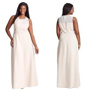 Mynt 1792 Lace Yoke Maxi Dress